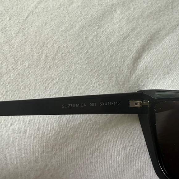 YSL / SAINT LAURENT SUNGLASSES SL 276 MICA BLACK SUNGLASSES - Picture 6 of 7